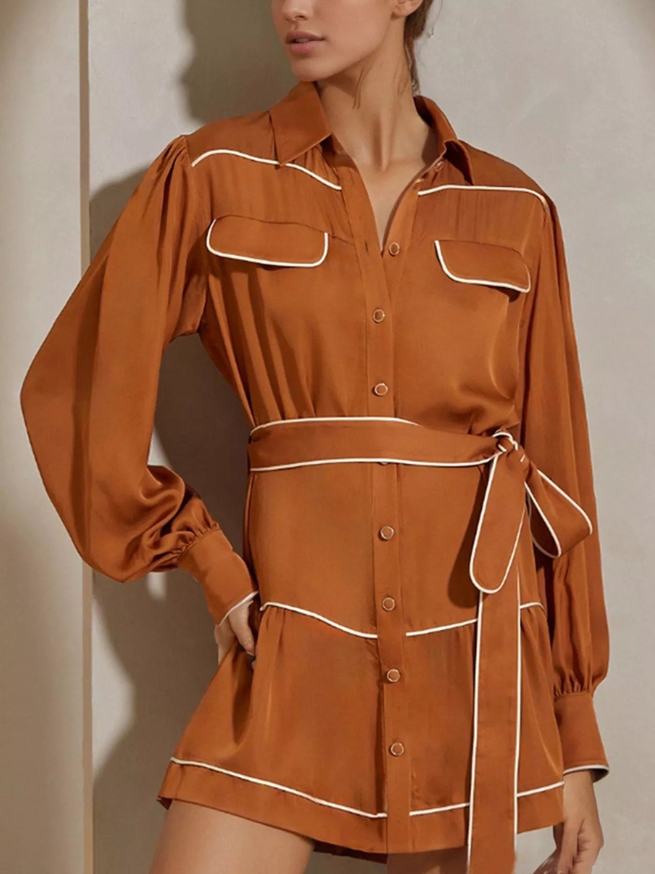 Wild West Shirt Dress - Oh she Rose