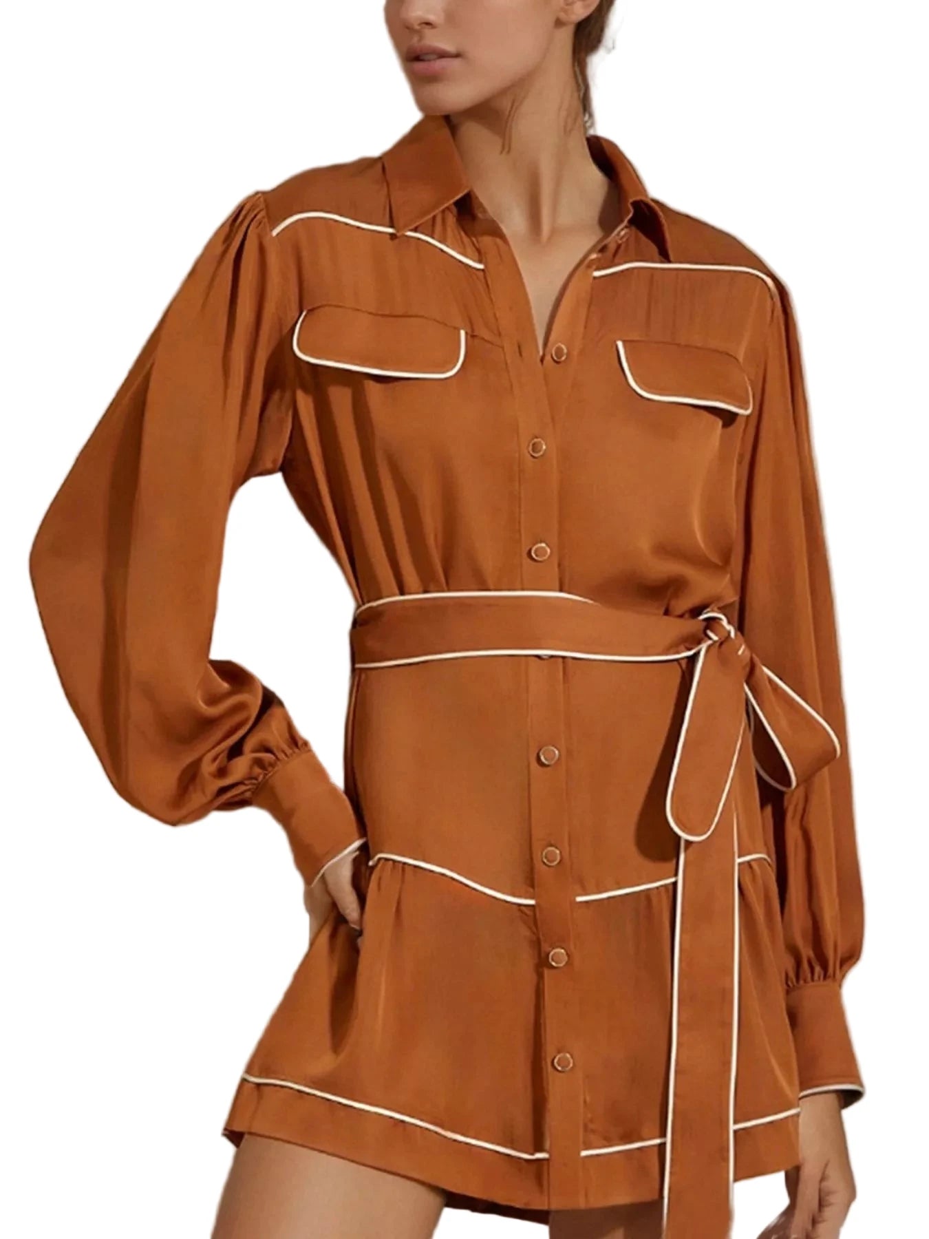 Wild West Shirt Dress - Oh she Rose
