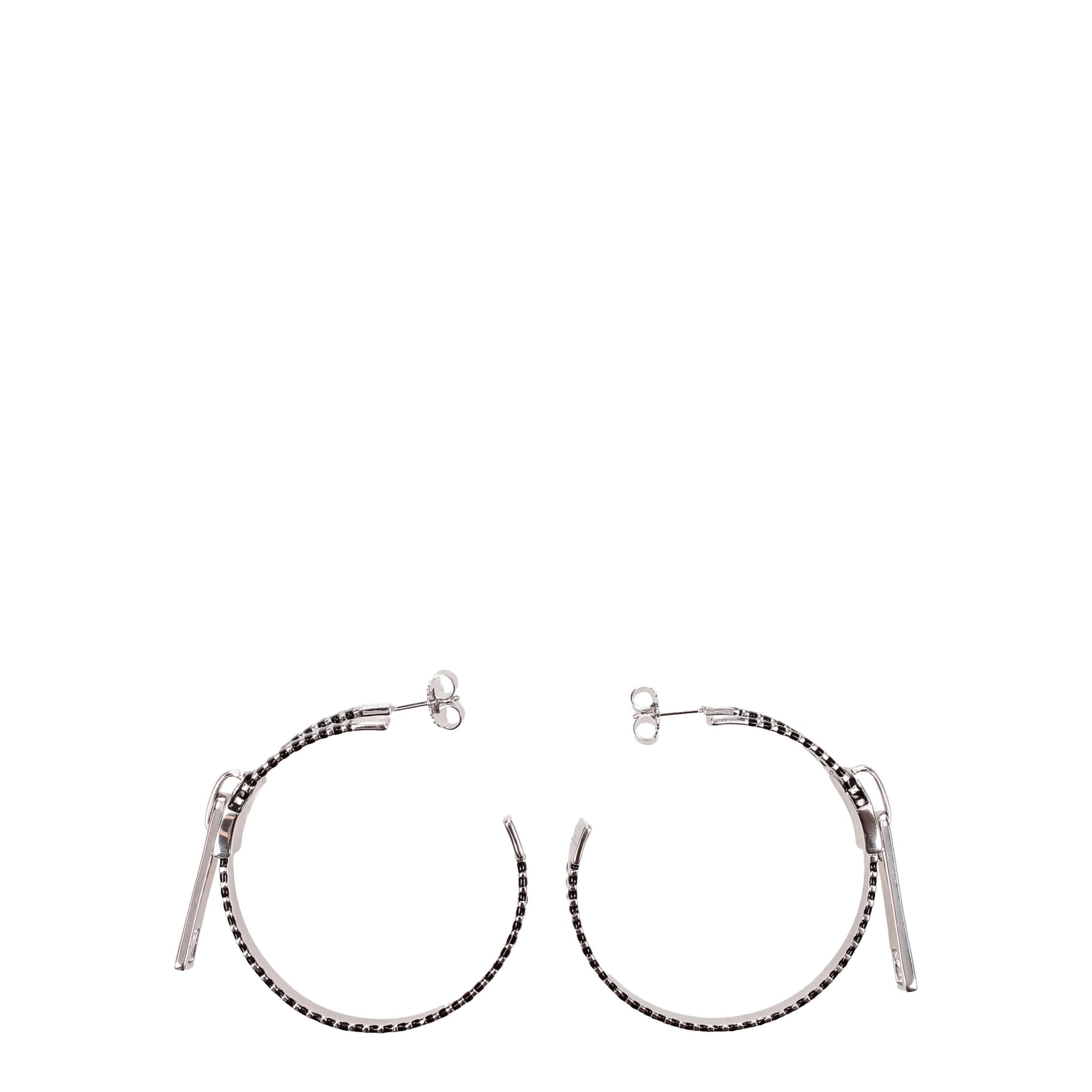 Marc Jacobs Gray Silver Earrings