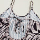 Abstract Print Tie Back Maxi Cami Dress - Oh she Rose