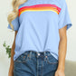 Bonbon Striped Tee - Oh she Rose