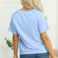 Bonbon Striped Tee - Oh she Rose