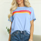 Bonbon Striped Tee - Oh she Rose
