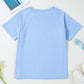 Bonbon Striped Tee - Oh she Rose