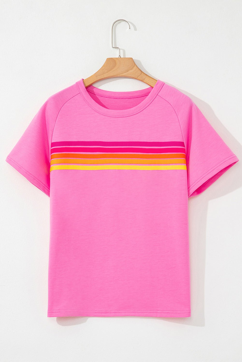 Bonbon Striped Tee - Oh she Rose