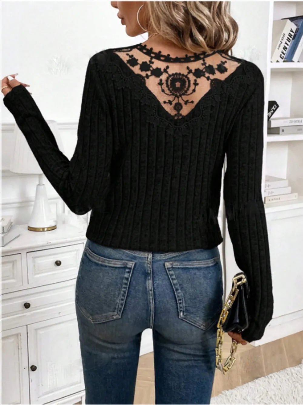 Bringing Lacey Back Sweater - Oh she Rose