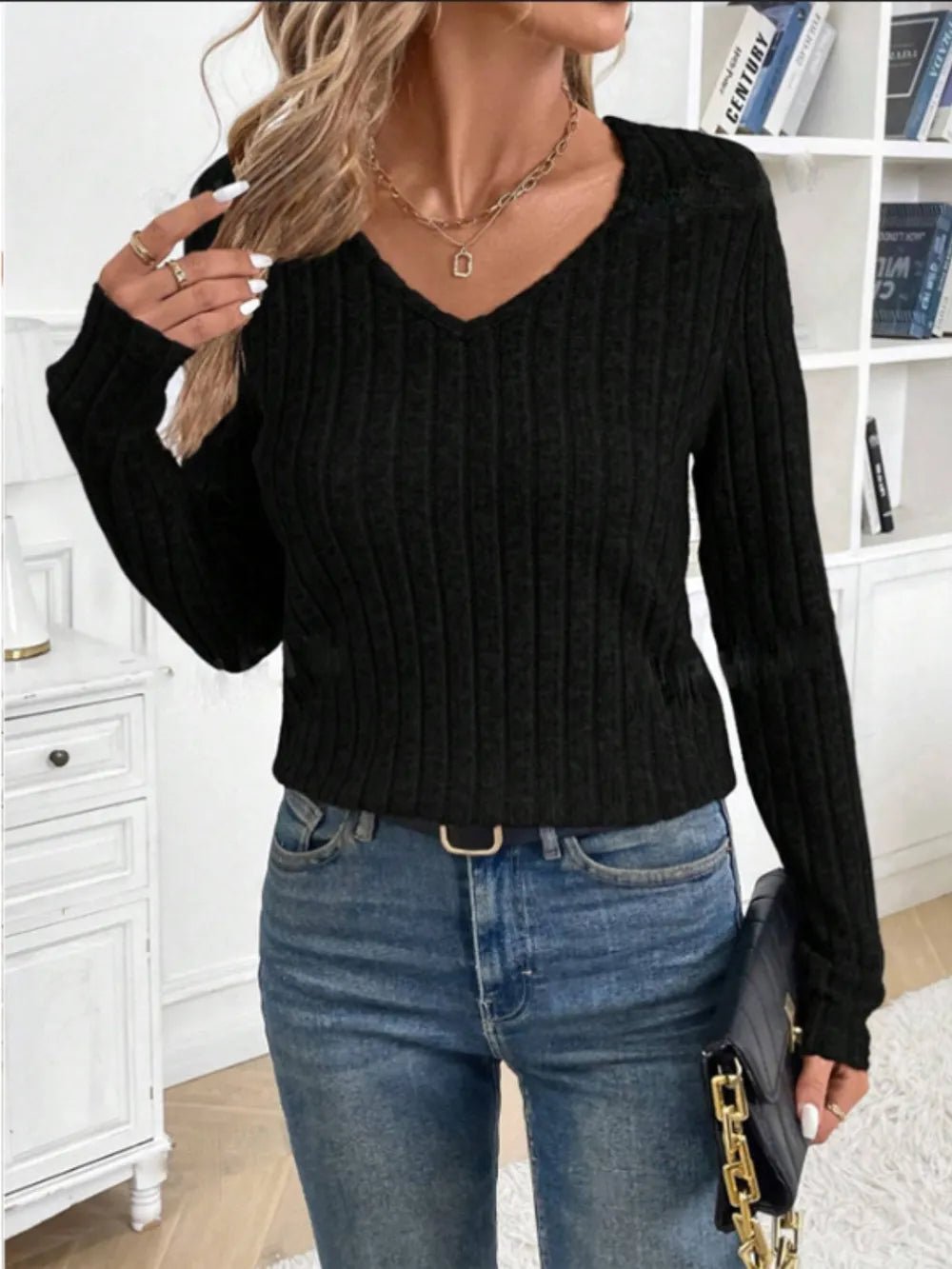 Bringing Lacey Back Sweater - Oh she Rose