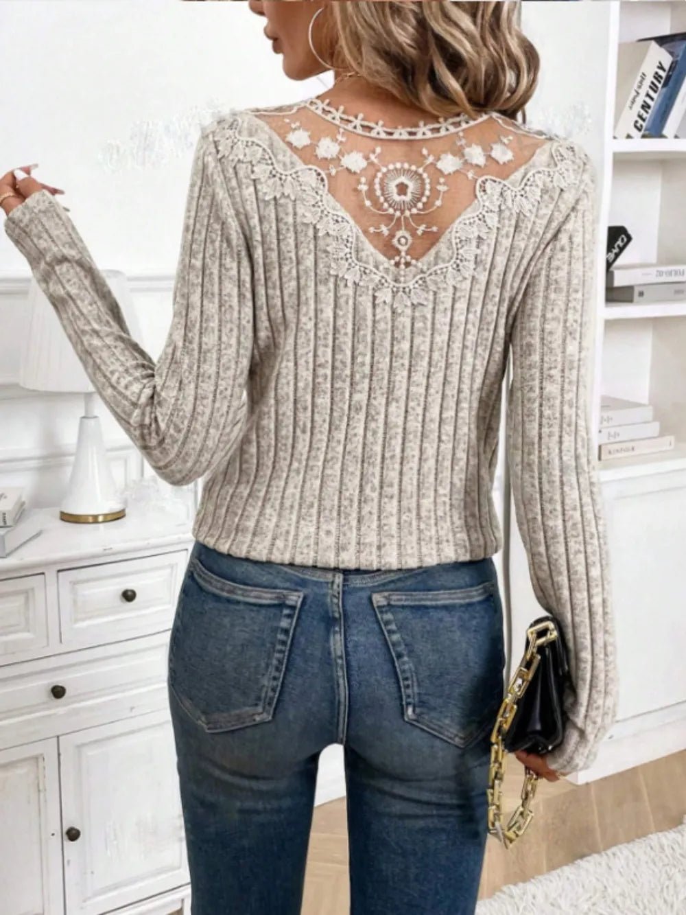 Bringing Lacey Back Sweater - Oh she Rose