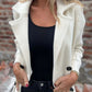 Buckle Down Double Breasted Coat - Oh she Rose