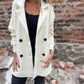 Buckle Down Double Breasted Coat - Oh she Rose