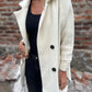 Buckle Down Double Breasted Coat - Oh she Rose