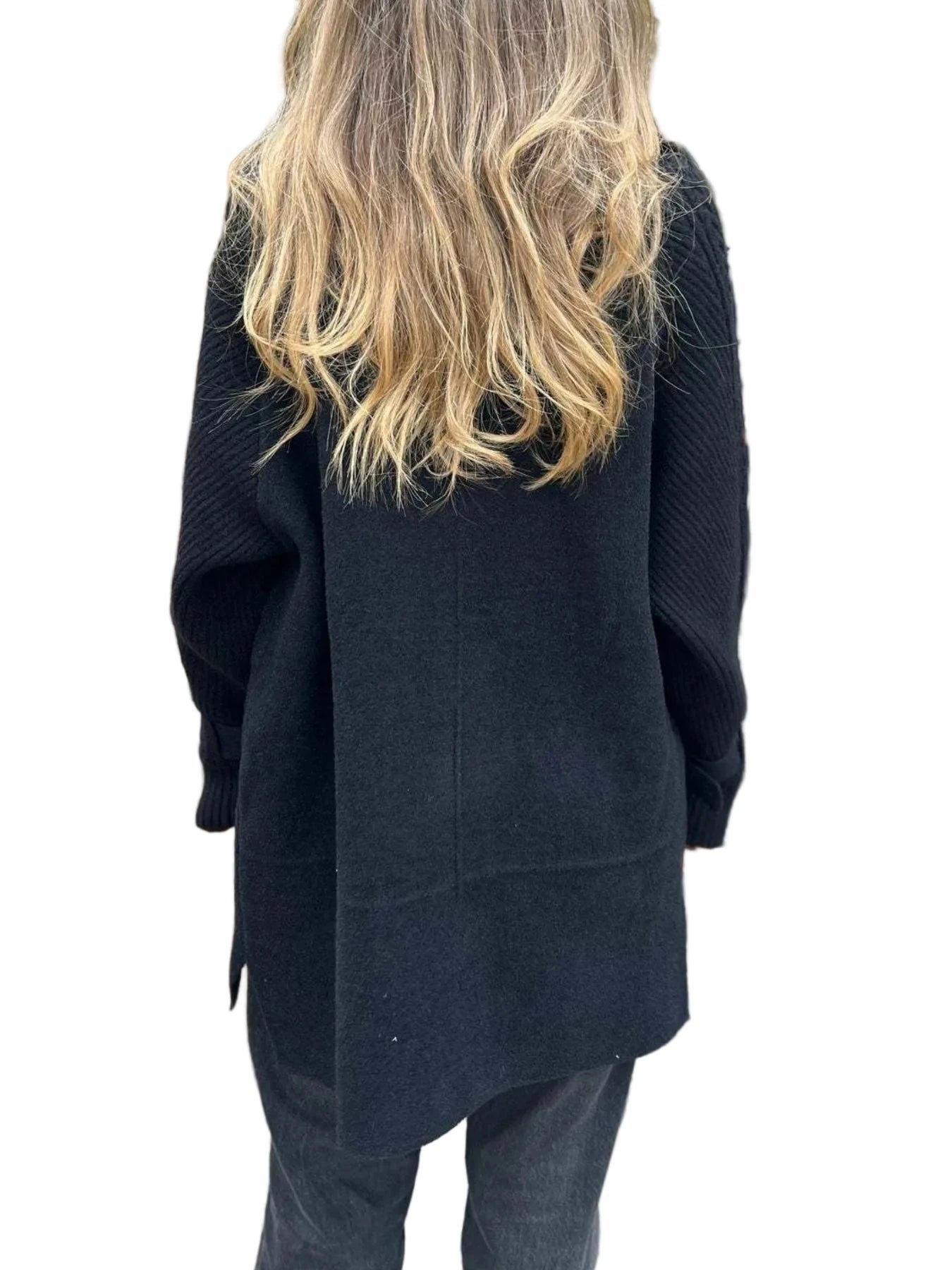 Buckle Down Double Breasted Coat - Oh she Rose