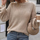 Café au Lait Knit Sweater - Oh she Rose