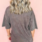 Cheetah Mineral Wash T-Shirt - Oh she Rose