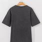 Cheetah Mineral Wash T-Shirt - Oh she Rose