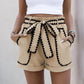 Chic Vibes Contrast Trim Shorts - Oh she Rose