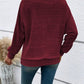 Cute and Casual Round Neck Sweater - Oh she Rose