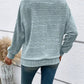 Cute and Casual Round Neck Sweater - Oh she Rose