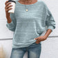 Cute and Casual Round Neck Sweater - Oh she Rose