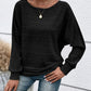 Cute and Casual Round Neck Sweater - Oh she Rose