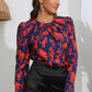 Darling Diva Puff Sleeve Blouse - Oh she Rose