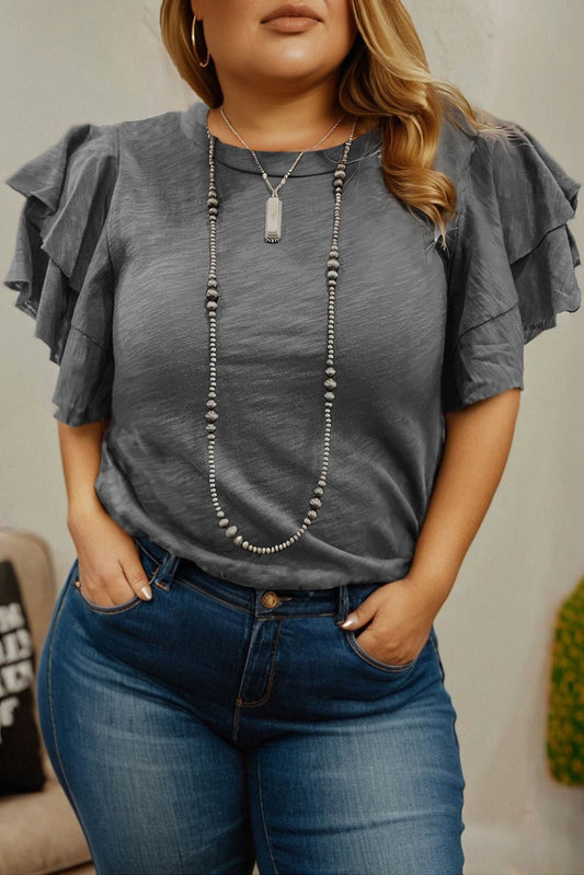 Don't Fight the Ruffle - Oh she Rose