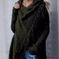 Feeling Fringy Asymmetrical Cardigan - Oh she Rose