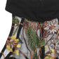 Floral Embroidered Halter Neck Pleated Jumpsuit - Oh she Rose