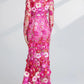 Floral Whimsy Midi Dress - Oh she Rose