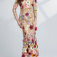 Floral Whimsy Midi Dress - Oh she Rose