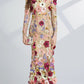 Floral Whimsy Midi Dress - Oh she Rose
