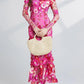 Floral Whimsy Midi Dress - Oh she Rose
