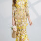 Floral Whimsy Midi Dress - Oh she Rose