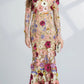 Floral Whimsy Midi Dress - Oh she Rose