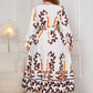 Flounce Sleeve Dress - Oh she Rose