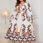 Flounce Sleeve Dress - Oh she Rose