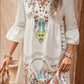 Garden Party Three - Quarter Sleeve Dress - Oh she Rose
