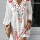 Garden Party Three - Quarter Sleeve Dress - Oh she Rose