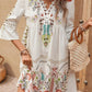 Garden Party Three - Quarter Sleeve Dress - Oh she Rose