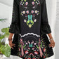 Garden Party Three - Quarter Sleeve Dress - Oh she Rose