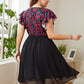 Get it, Girl Flutter Sleeve Dress - Oh she Rose