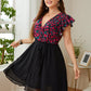 Get it, Girl Flutter Sleeve Dress - Oh she Rose