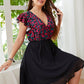 Get it, Girl Flutter Sleeve Dress - Oh she Rose