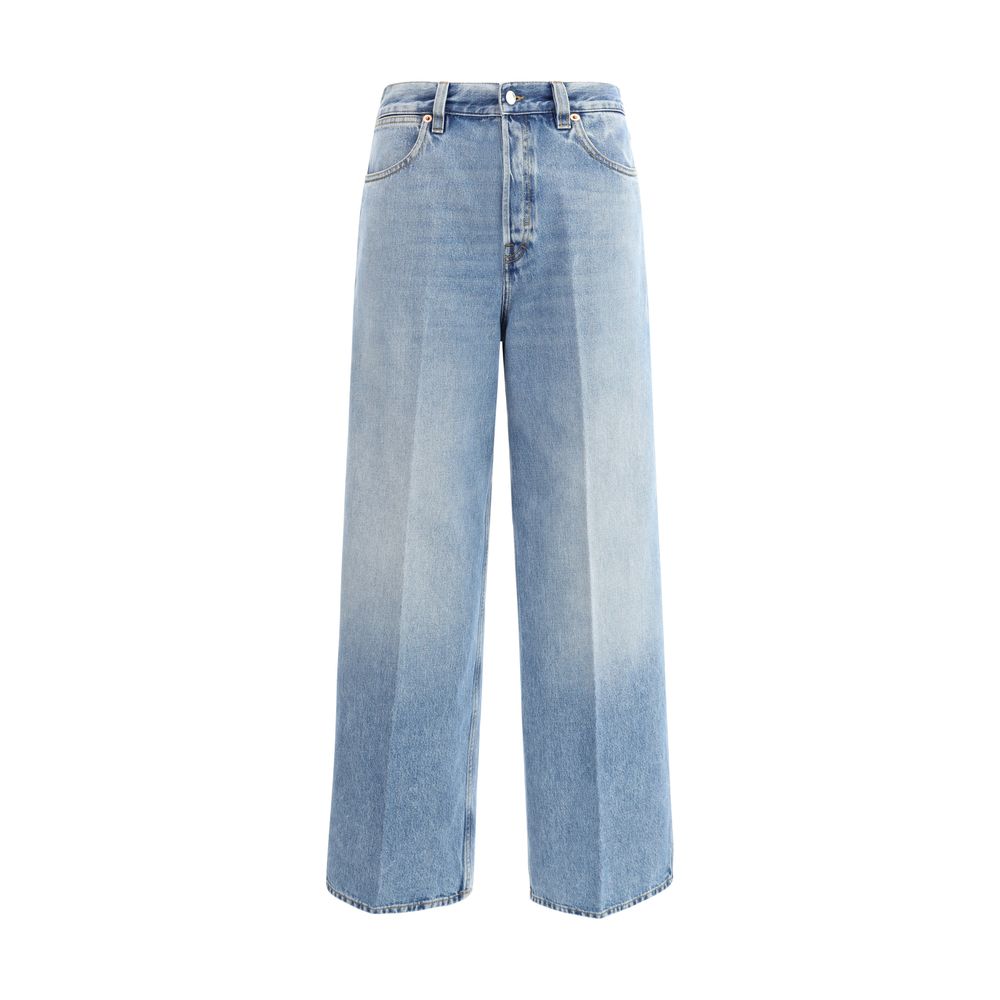 Gucci Light Blue Cotton Jeans Denim - Oh she Rose