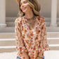 Hippy Chic Spliced Lace Blouse - Oh she Rose