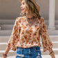 Hippy Chic Spliced Lace Blouse - Oh she Rose