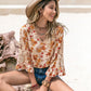 Hippy Chic Spliced Lace Blouse - Oh she Rose