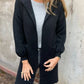Hooded Cardigan - Oh she Rose
