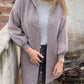Hooded Cardigan - Oh she Rose