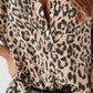 Leopard Print Blouse - Oh she Rose